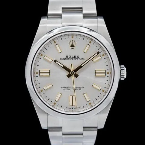 Rolex Oyster Perpetual 41 124300 41mm Stainless steel Silver