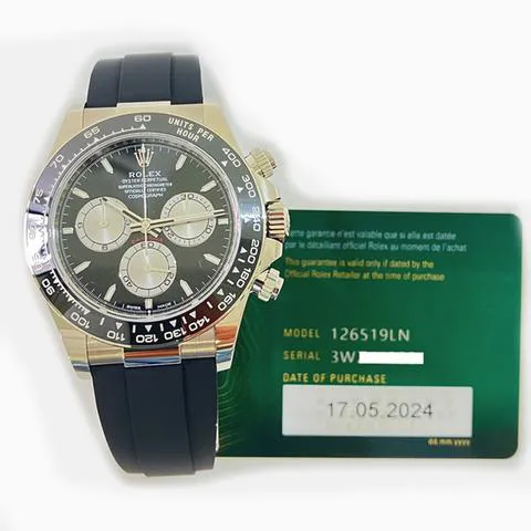 Rolex Daytona 126519LN-0006 40mm 18k white gold Silver 1