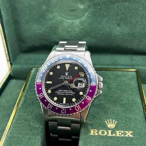 Rolex GMT-Master 1675 40mm Stainless steel Black