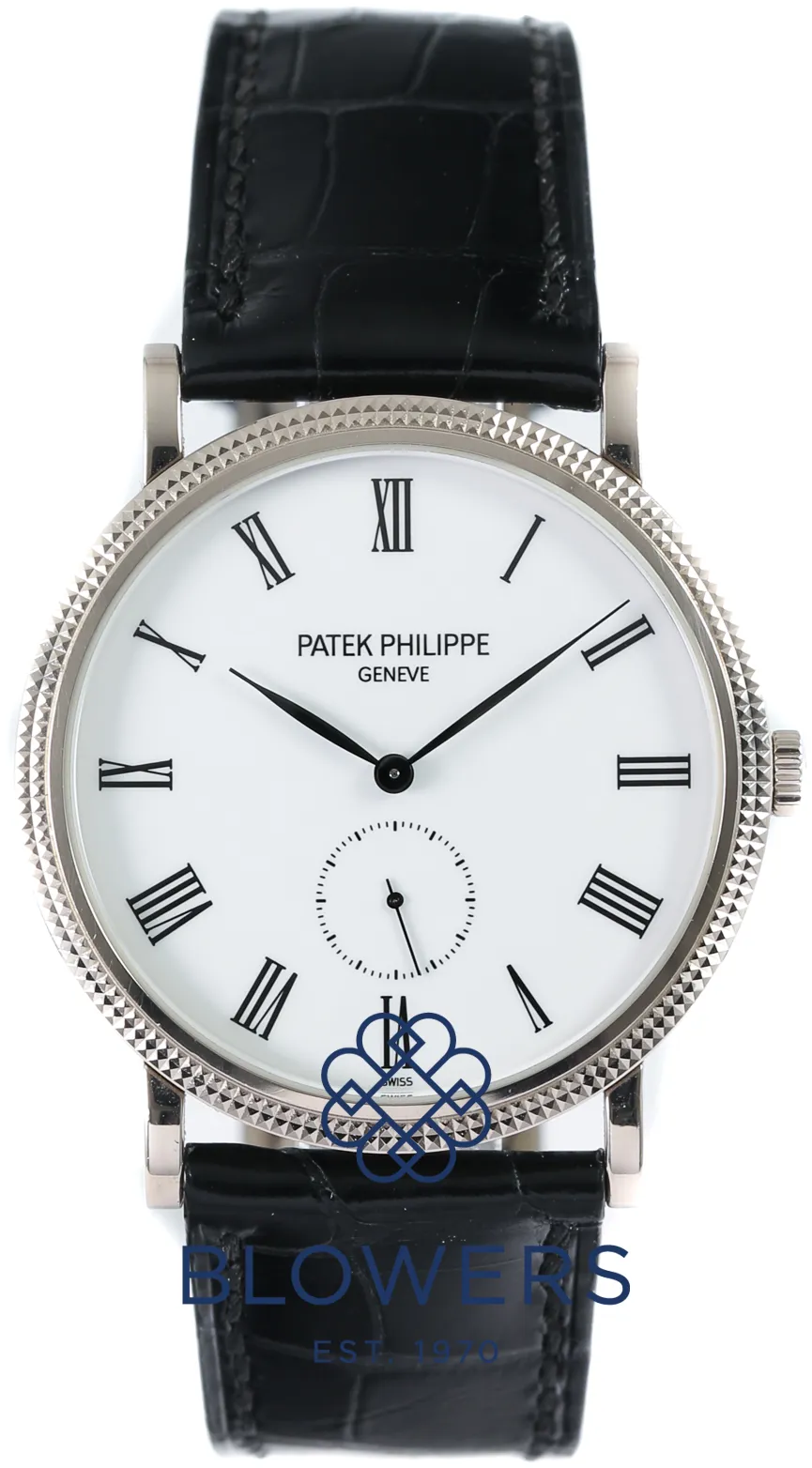 Patek Philippe Calatrava 5119G-001 36mm White gold White