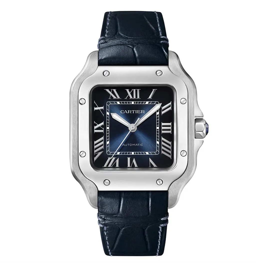 Cartier Santos de Cartier WSSA0071 Stainless steel Blue 1