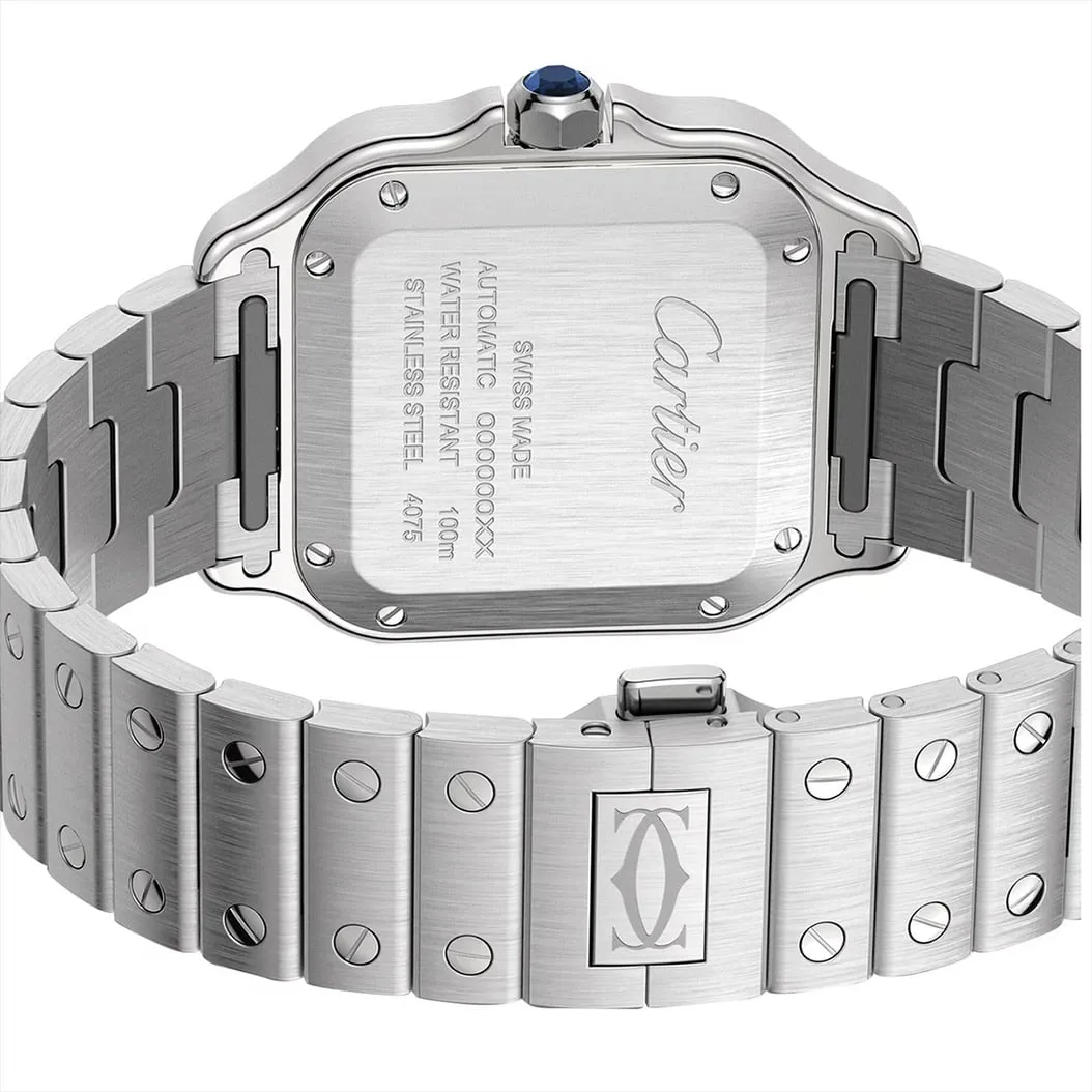 Cartier Santos de Cartier WSSA0071 Stainless steel Blue 2