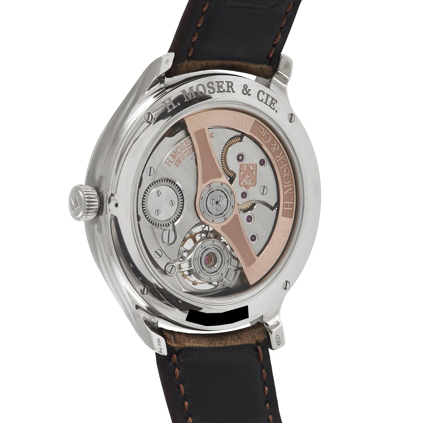 H. Moser & Cie. Endeavour 1804-0201 42mm White gold Gray 2