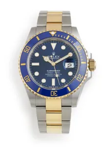 Rolex Submariner 116613LB Yellow gold and Stainless steel Blue