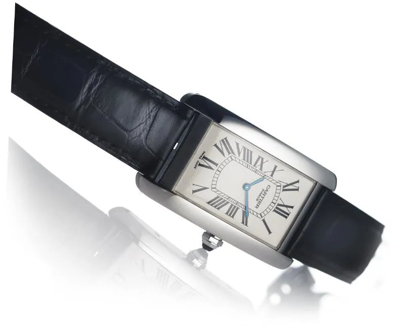 Cartier Tank Américaine 1734B 26.5mm Platinum 5