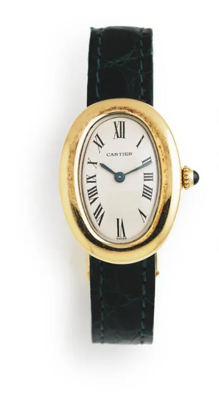 Cartier Baignoire 866044 23mm Yellow gold