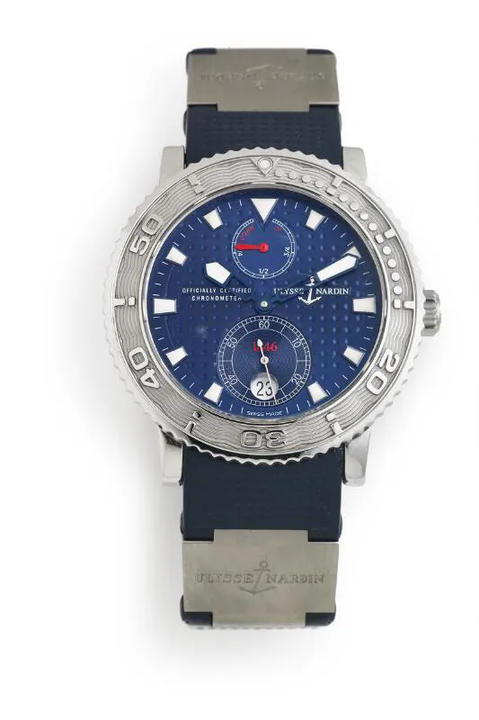 Ulysse Nardin Marine 263-58 40mm Titanium and Stainless steel Blue