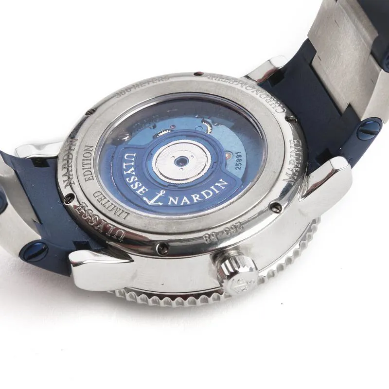 Ulysse Nardin Marine 263-58 40mm Titanium and Stainless steel Blue 1