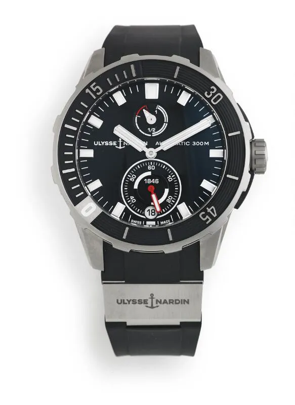 Ulysse Nardin Diver 1183-170 44mm Titanium Blue