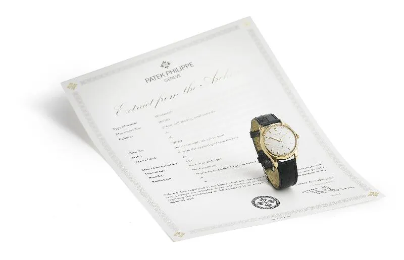 Patek Philippe Calatrava 2526 36mm 18k Gold 6