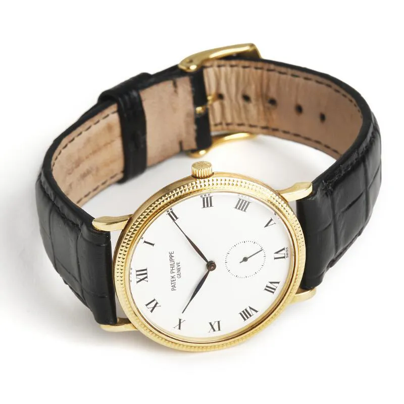 Patek Philippe Calatrava 3919J 33mm 18k Gold 3