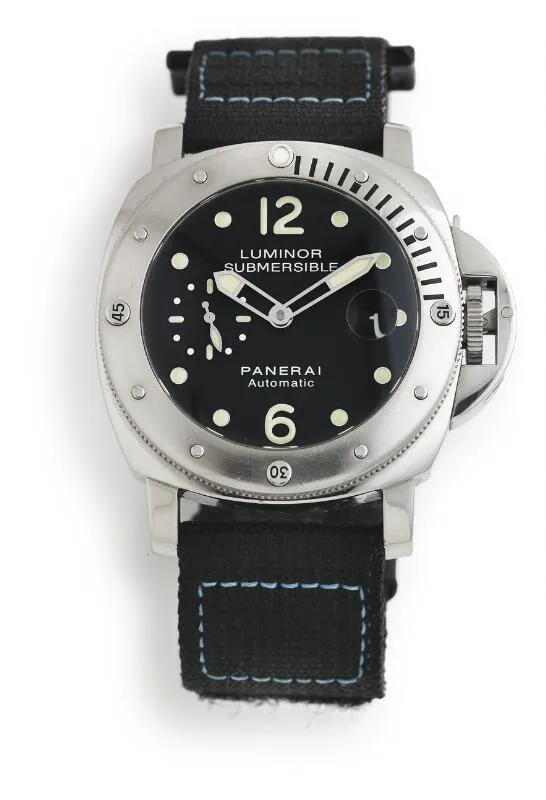 Panerai Submersible PAM 00024 44mm Stainless steel Black