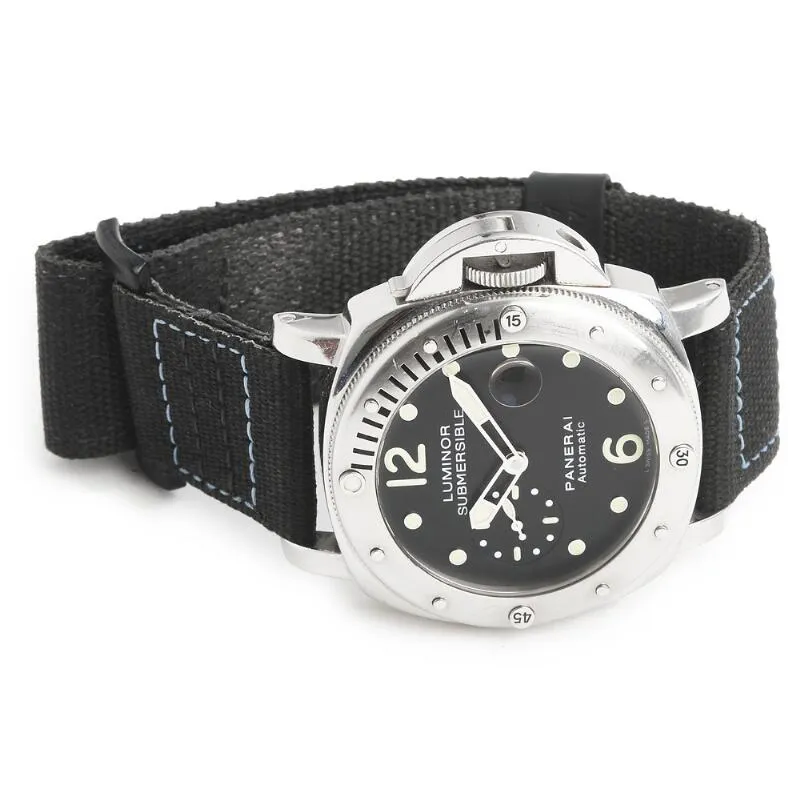 Panerai Submersible PAM 00024 44mm Stainless steel Black 4