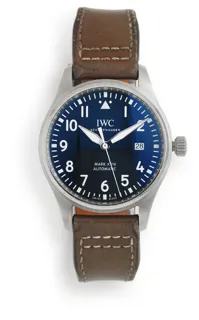 IWC Pilot IW327004 Stainless steel Blue