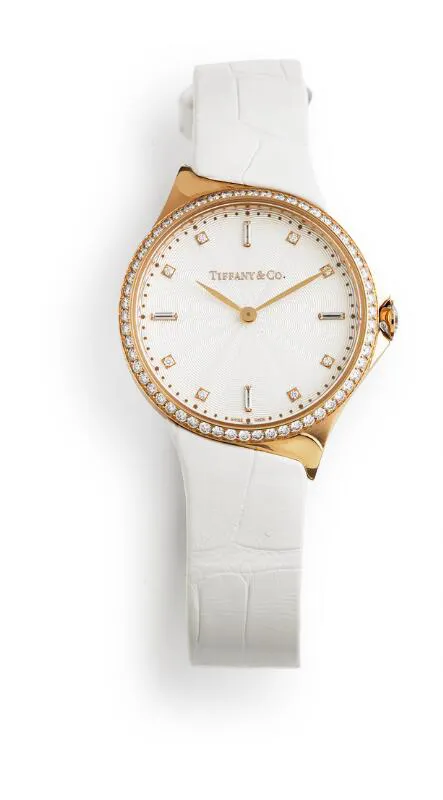 Tiffany & Co. 28mm 18k rose gold