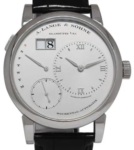 A. Lange & Söhne Lange 1 320.025 39.5mm Platinum Silver