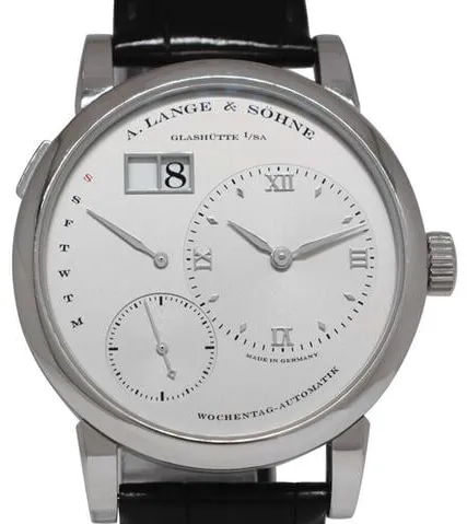 A. Lange & Söhne Lange 1 320.025 39.5mm Platinum Silver 13