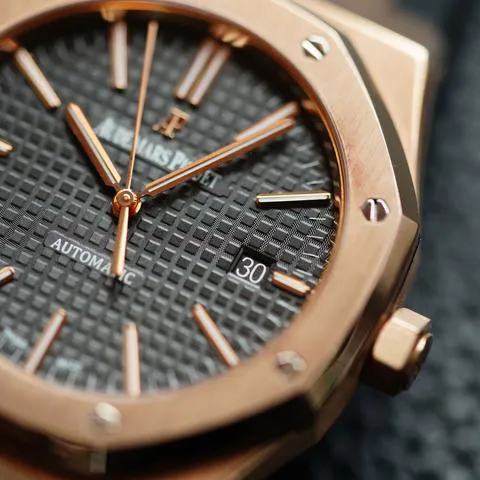 Audemars Piguet Royal Oak 15400OR.OO.D002CR.01 41mm Rose gold Black 2