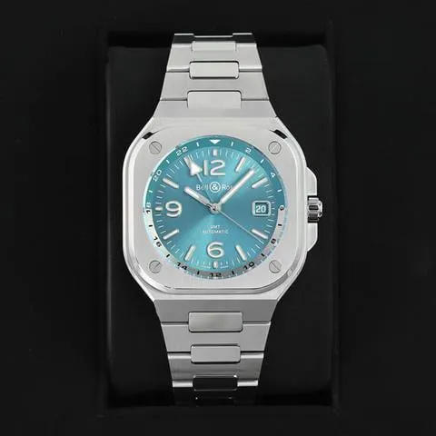 Bell & Ross Urban BR05G-PB-ST/SST 41mm Stainless steel Blue