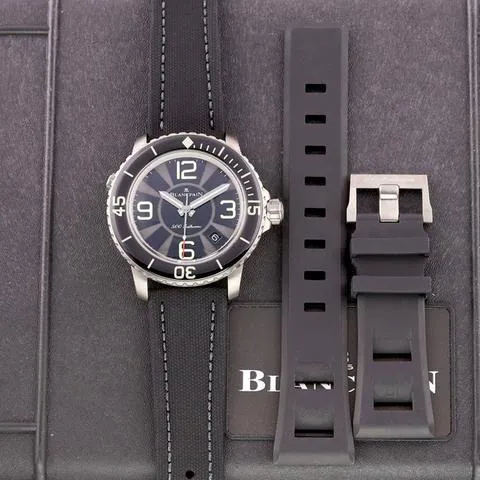 Blancpain Fifty Fathoms 50015-12B30-52B 48mm Titanium Black