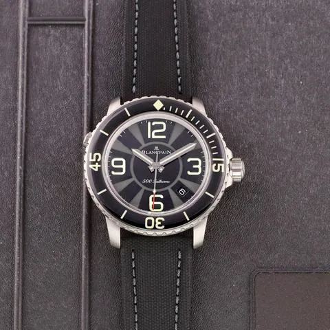 Blancpain Fifty Fathoms 50015-12B30-52B 48mm Titanium Black 1