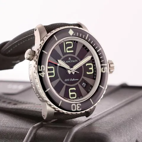 Blancpain Fifty Fathoms 50015-12B30-52B 48mm Titanium Black 8