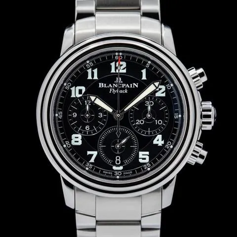 Blancpain Léman Fly-Back 2185F-1130-71 38mm Stainless steel Black