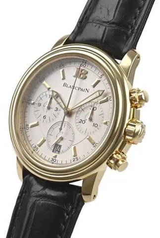 Blancpain Léman 2385-1418 38.1mm Yellow gold Silver