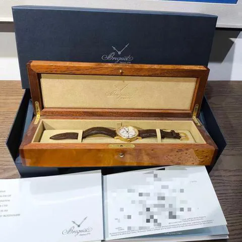 Breguet Classique 5277BR/12/9V6 38mm Rose gold Silver