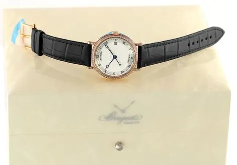 Breguet Classique 9068BR/12/976/DD00 33.5mm Rose gold Silver 5