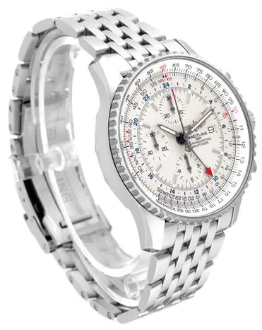 Breitling Navitimer World A2432212/G571 46mm Stainless steel White 7