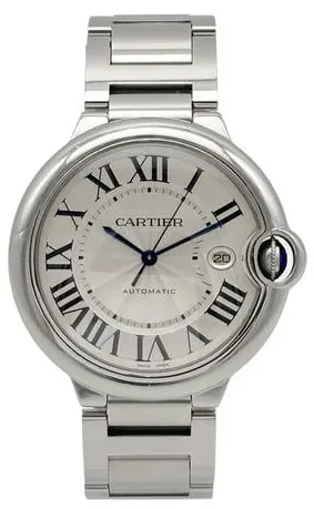 Cartier Ballon Bleu 42mm 3001 42mm Stainless steel White