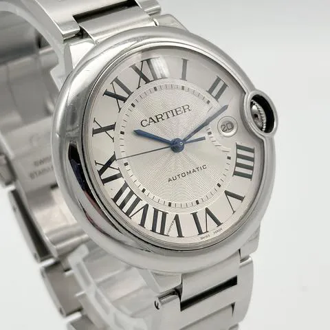 Cartier Ballon Bleu 42mm 3001 42mm Stainless steel White 4