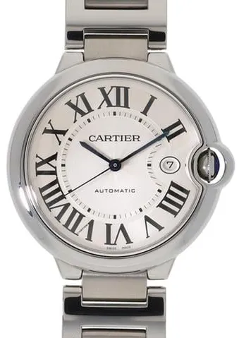 Cartier Ballon Bleu 42mm W69012Z4 42mm Silver