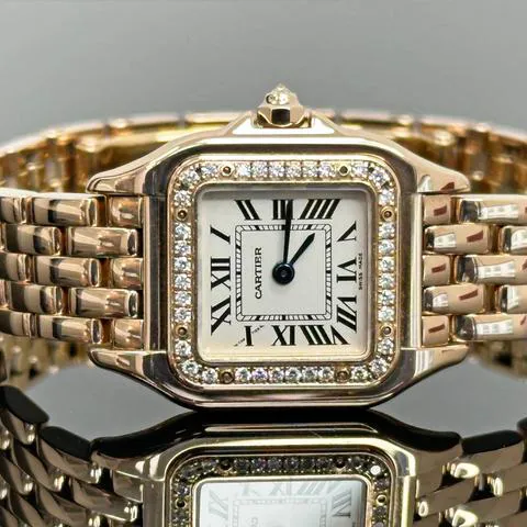 Cartier Panthère WJPN0008 22mm Rose gold Silver