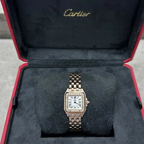 Cartier Panthère WJPN0008 22mm Rose gold Silver 4