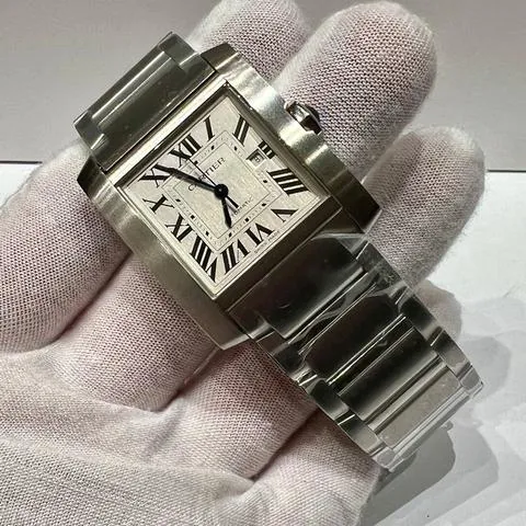 Cartier Tank Française WSTA0067 36.5mm Stainless steel Silver 1