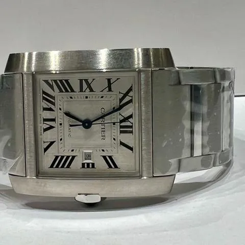 Cartier Tank Française WSTA0067 36.5mm Stainless steel Silver 4