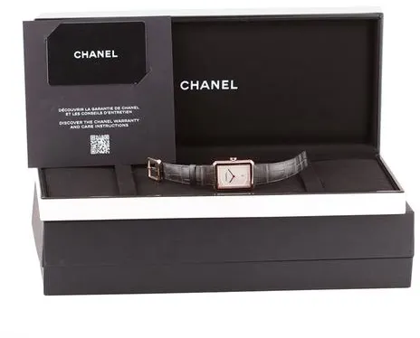 Chanel Boy-Friend H4313 26.5mm Yellow gold White 8