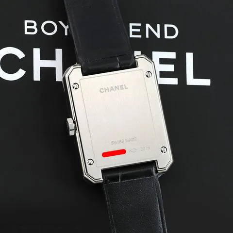 Chanel Boy-Friend H4883 21.5mm Stainless steel Black 1