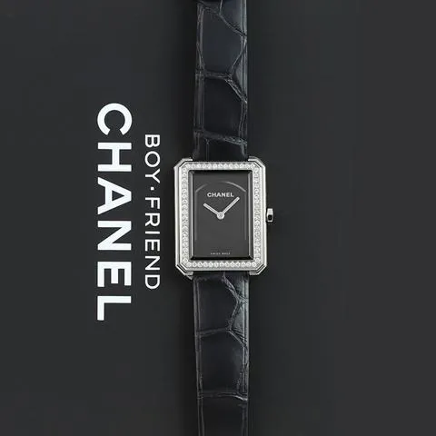 Chanel Boy-Friend H4883 21.5mm Stainless steel Black 8