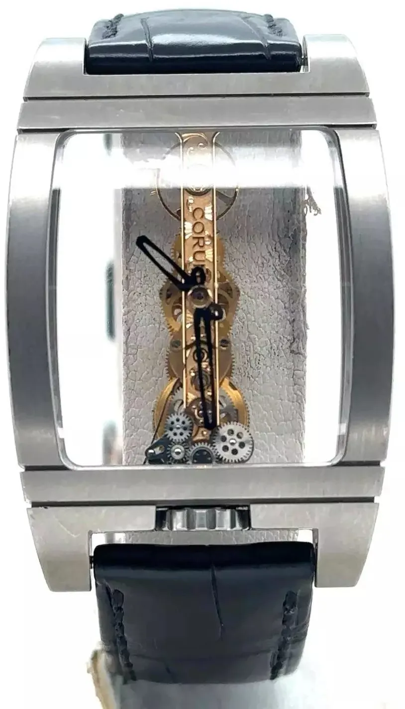 Corum Golden Bridge 113.700.04/0002 34mm Titanium Skeletonized