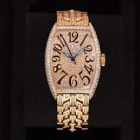 Franck Muller Cintree Curvex 5850SC  D CD BH 5N 32mm Rose gold Rose gold