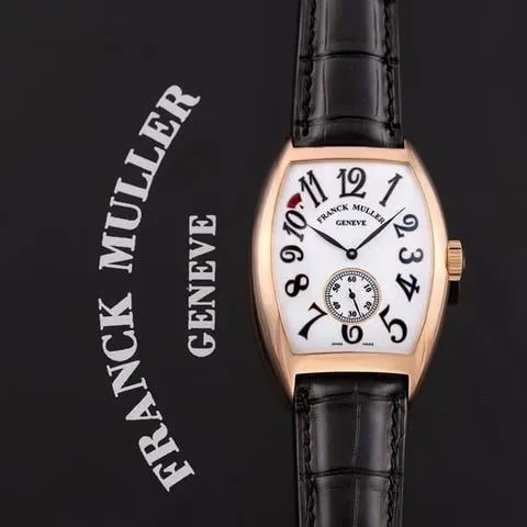 Franck Muller Cintree Curvex 8880 B S6 PR EMA 5N 39.5mm Rose gold White