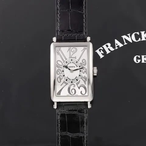 Franck Muller Long Island 1002 QZ REL AC 30.5mm Stainless steel Silver