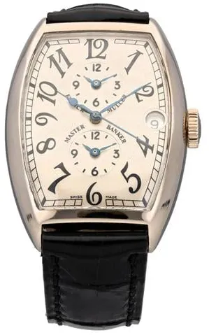 Franck Muller Master Banker 5850 MB 32mm Yellow gold Gray