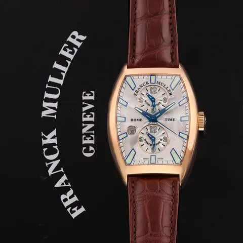 Franck Muller Master Banker 8880 MB SC DT IND 5N 39.5mm Rose gold Silver