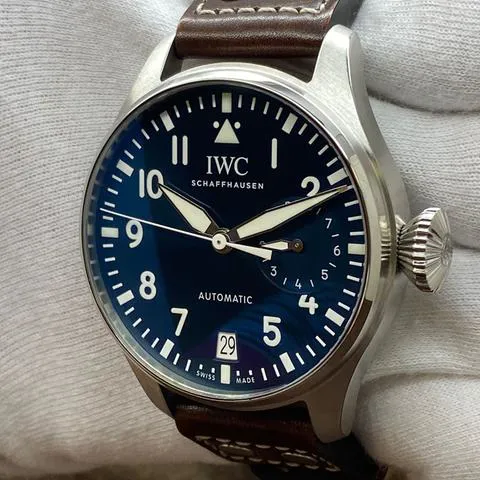 IWC Big Pilot IW500916 46mm Stainless steel Blue 2