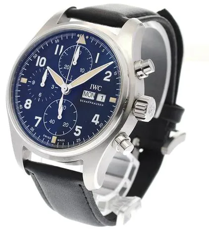 IWC Pilot IW387901 41mm Stainless steel Black 2