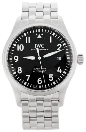 IWC Pilot Mark IW327015 40mm Stainless steel Black